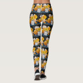 Pop Art Halloween Cookies Leggings (Achterkant)