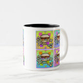 Pop Art HAMBURGER MUG (Devant droit)