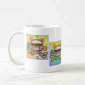 Pop Art HAMBURGER MUG (Gauche)