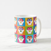 Pop Art Hamsters Café Mug (Devant droit)