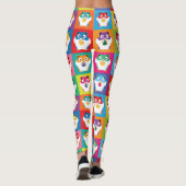 Pop Art Hamsters Leggings (Achterkant)