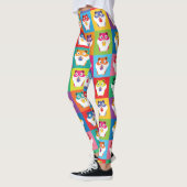 Pop Art Hamsters Leggings (Links)