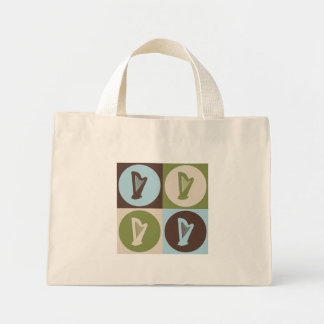Pop Art Harp Mini Tote Bag