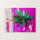 Pop Art Hawaii - Travel Beach Palm Tree Legpuzzel (Horizontaal)