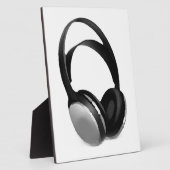 Pop Art Headphone Fotoplaat (Zijkant)