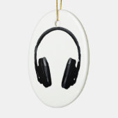 Pop Art Headphone Keramisch Ornament (Links)