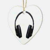 Pop Art Headphone Keramisch Ornament (Links)