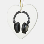 Pop Art Headphone Keramisch Ornament (Links)