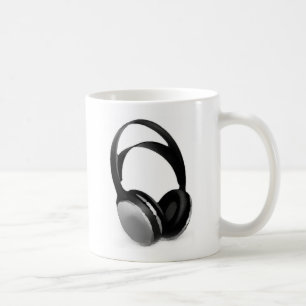 Pop Art Headphone Koffiemok