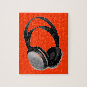 Pop Art Headphone Legpuzzel