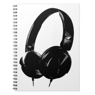 Pop Art Headphone Notitieboek