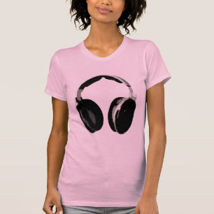 Pop Art Headphone T-shirt