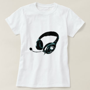 Pop Art Headphone T-shirt