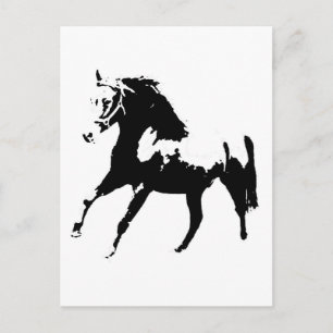 Pop Art Horse Briefkaart