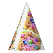 POP ART ICE CREAM CONS FEESTHOEDJES (Links)