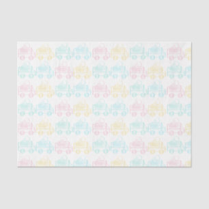 Pop Art Ice Cream Truck Regenboog Truck Tissuepapier