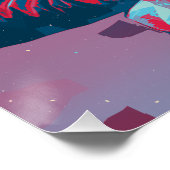 Pop Art Interpretation of Mona Lisa Perfect Poster (Hoek)