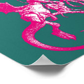 Pop Art Jabberwocky Poster (Hoek)