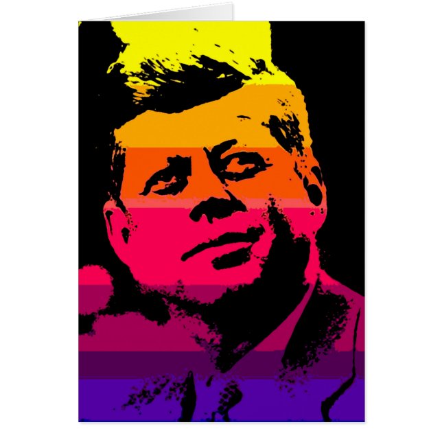Pop Art Jack JFK John F. Kennedy (Devant)