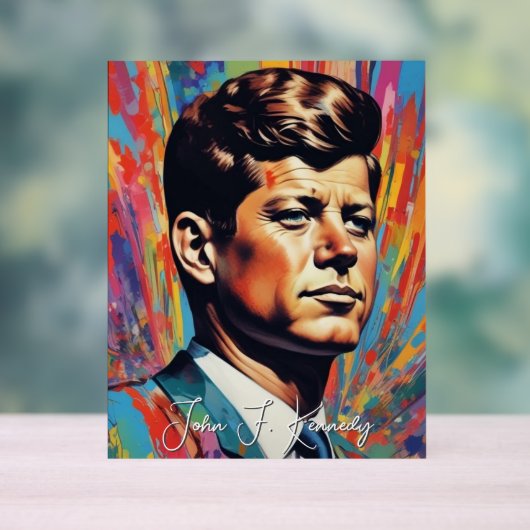 Pop Art Jack JFK John F. Kennedy (Neutre)