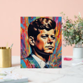 Pop Art Jack JFK John F. Kennedy Acryl Bord (Huwelijk)