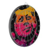 Pop Art Jack JFK John F. Kennedy Dartbord (Voorkant Links)