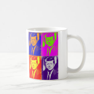 Pop Art Jack JFK John F. Kennedy Koffiemok