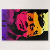 Pop Art Jack JFK John F. Kennedy Legpuzzel (Horizontaal)