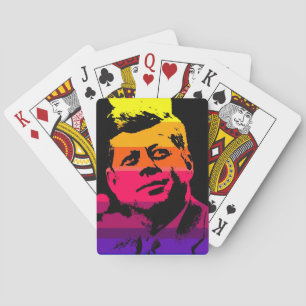Pop Art Jack JFK John F. Kennedy Pokerkaarten