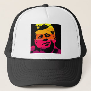 Pop Art Jack JFK John F. Kennedy Trucker Pet