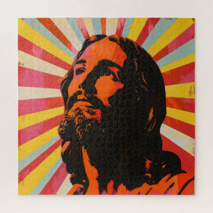Pop Art Jesus Christ Legpuzzel