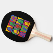 Pop Art Jesus Tafeltennisbatje (Zijkant)