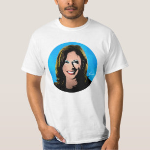 POP ART KAMALA HARRIS PORTRAIT T-SHIRT