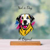  Pop Art Kangal Design Acryl Bord (Neutraal)