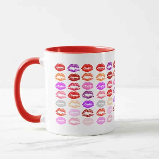 Pop Art Kisses- Drank Mok (Links)