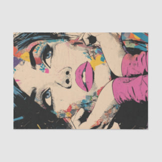 PoP Art Koningin2.5 Tissuepapier