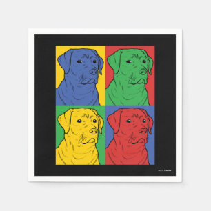 Pop Art Labrador Retriever Servet