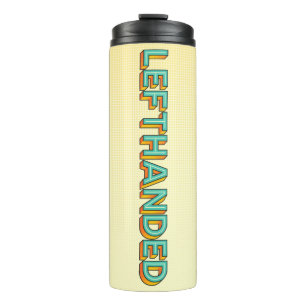 Pop Art Lefthanded Thermal Tumbler Thermosbeker