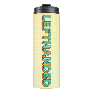 Pop Art Lefthanded Thermal Tumbler Thermosbeker