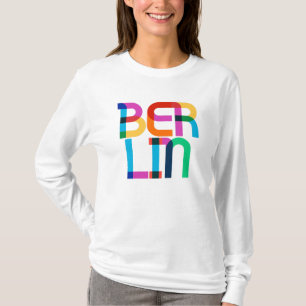 Pop Art Letters Berlijn Duitsland T-shirt