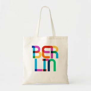 Pop Art Letters Berlijn Duitsland Tote Bag
