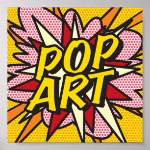 POP ART Leuk Retro Stripboek Poster