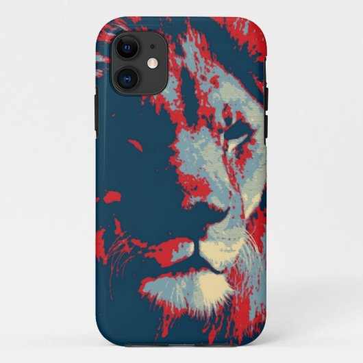 Pop Art Lion Case-Mate iPhone Case (Achterkant)