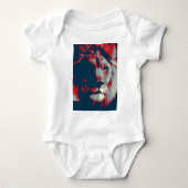 Pop Art Lion Romper (Voorkant)