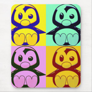 Pop Art Little Tux Muismat