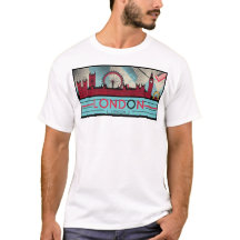 Pop-Art Londen Skyline 1