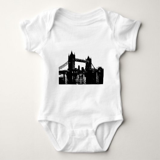 Pop Art Londen Tower Bridge Romper (Voorkant)