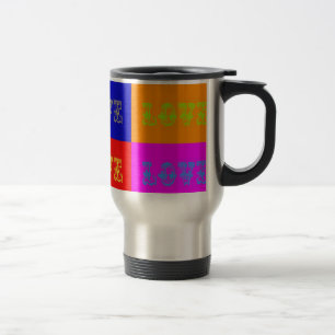 Pop Art Love Reisbeker