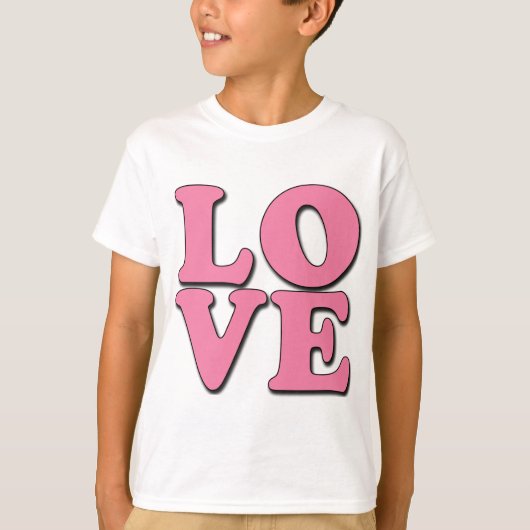 POP ART LOVE T-SHIRT (Voorkant)