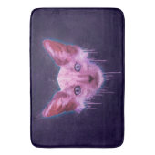 Pop Art Lykoi Cat Badmat (Voorkant Verticaal)